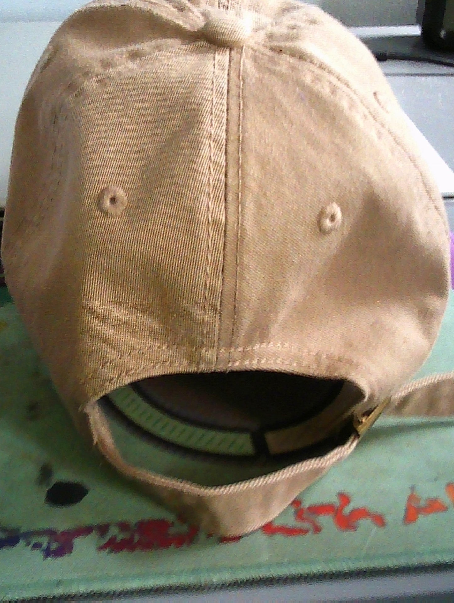Yung Ritalin/University of Maine Augusta '3' Logo/6P-Dad Hat/TAN