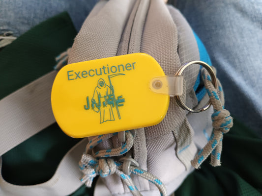 J, J, & Executioner Middle-Eastern Reaper Key Chain