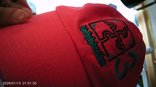 Methylphenidate:::/Jigsaw Square '3' Logo 6P Dad Hat/PINK